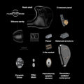 Linsoul SIMGOT SuperMix 4 Hybrid Earphones