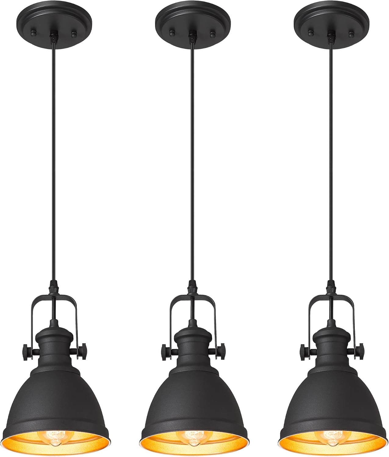 Black Metal Hanging Fixtures
