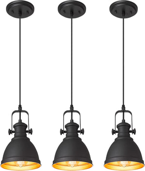 Black Metal Hanging Fixtures