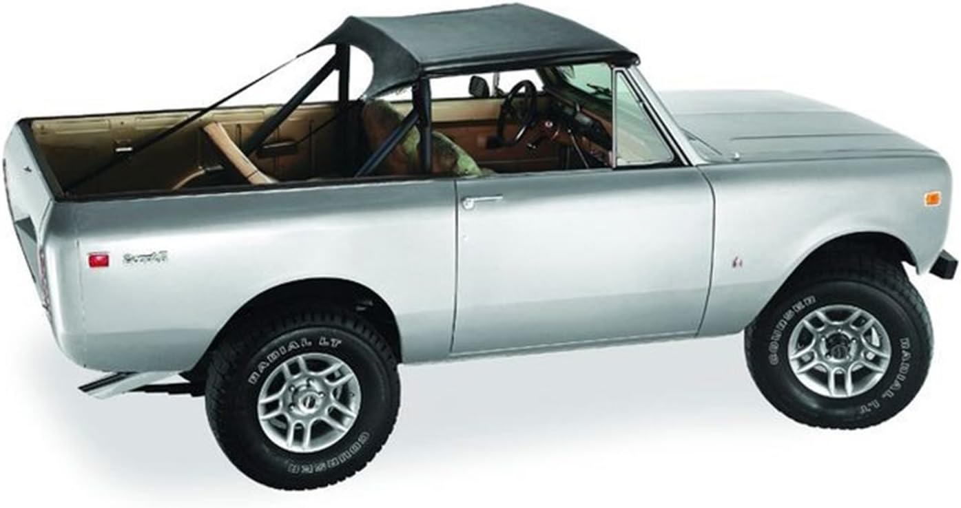 Bestop Traditional Bikini Top for 1972-1980 Scout II - Black Crush