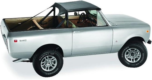 Bestop Traditional Bikini Top for 1972-1980 Scout II - Black Crush