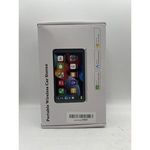 VUKARUAL VK1 Wireless CarPlay Android Auto 7" Portable Car Stereo Open Box — photo 1