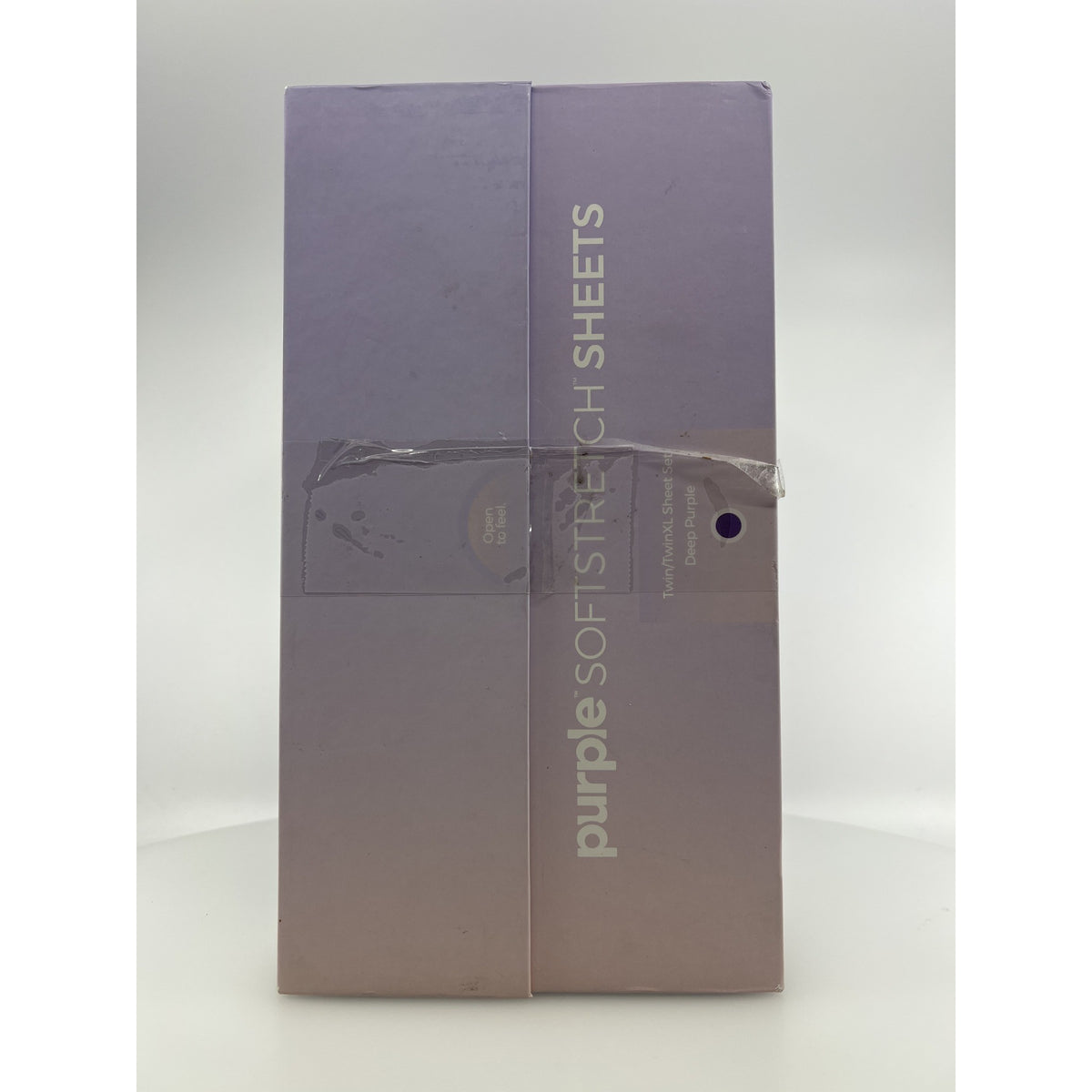 Purple SoftStretch Sheet Set Deep Purple Twin/Twin XL Factory Sealed — photo 6
