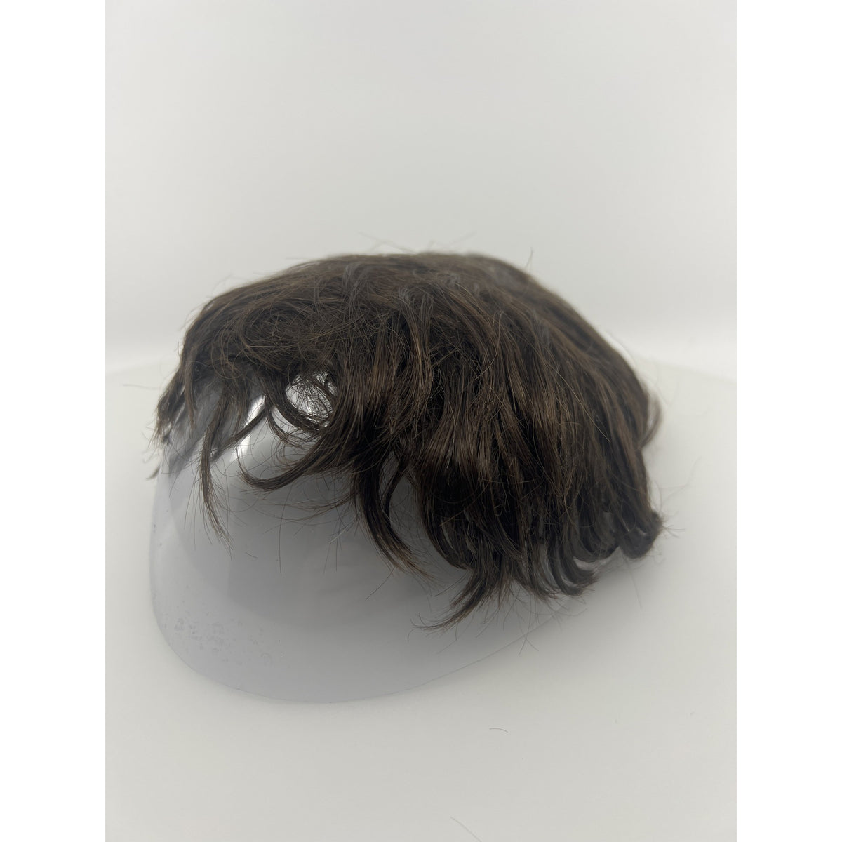 LLWear Human Hair Toupee Men V-Loop 8x10in Dark Brown #2 Like New — photo 5