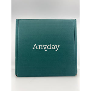 Anyday 4-Pc Microwave Cookware Set Glass Lids Medium Kale Open Box — photo 1