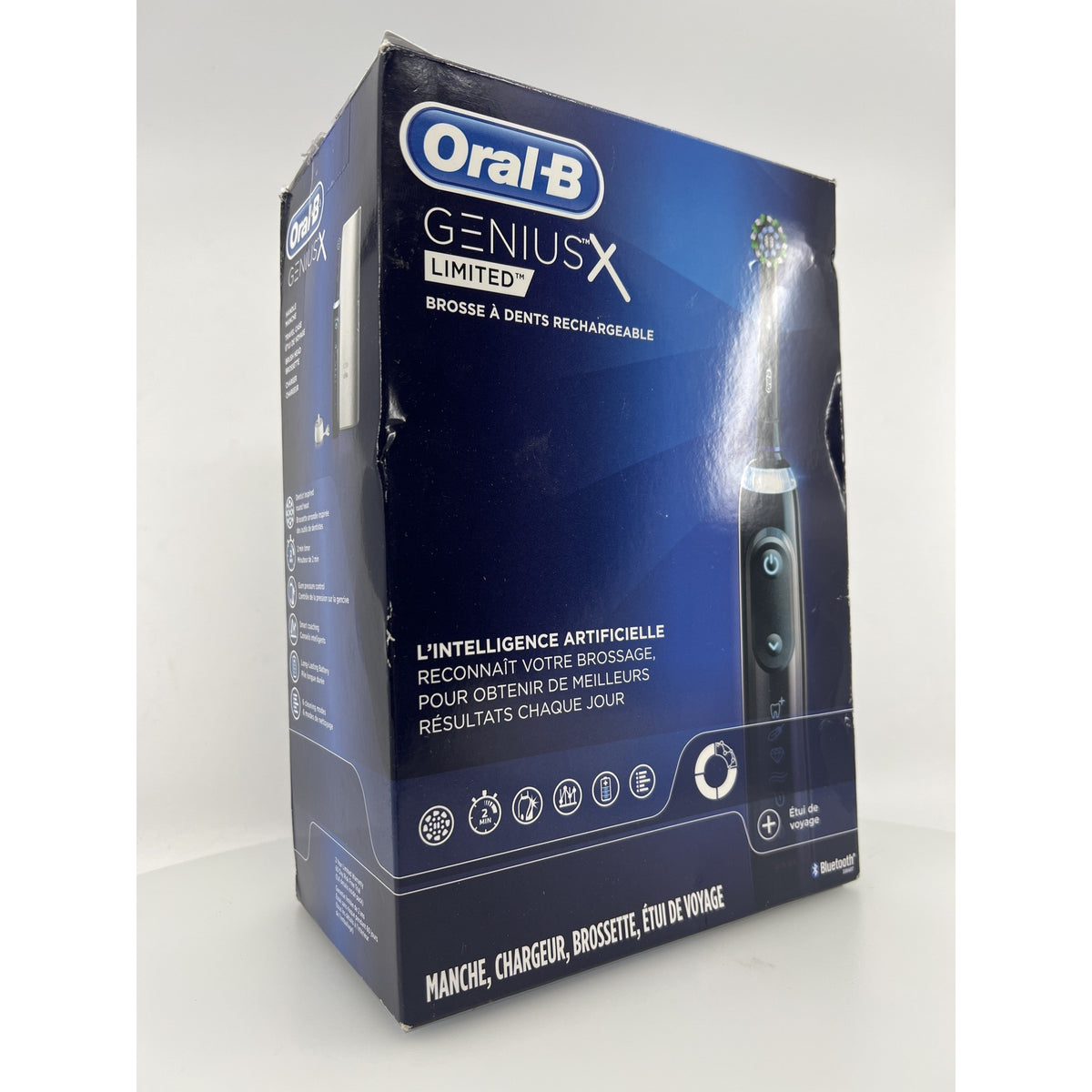 Oral-B Genius X Limited Electric Toothbrush Midnight Black Open Box — photo 10