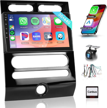 Podofo 2G+64G Car Stereo for Ford Expedition 2007-2014