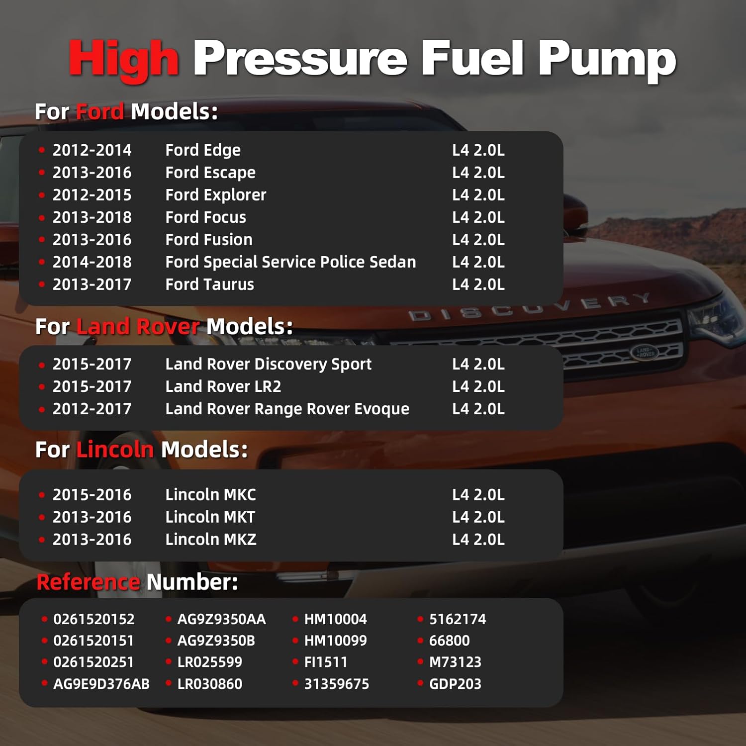 VANBOL High Pressure Fuel Pump