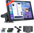 TECXERLLON 9'' HD Portable Carplay Screen
