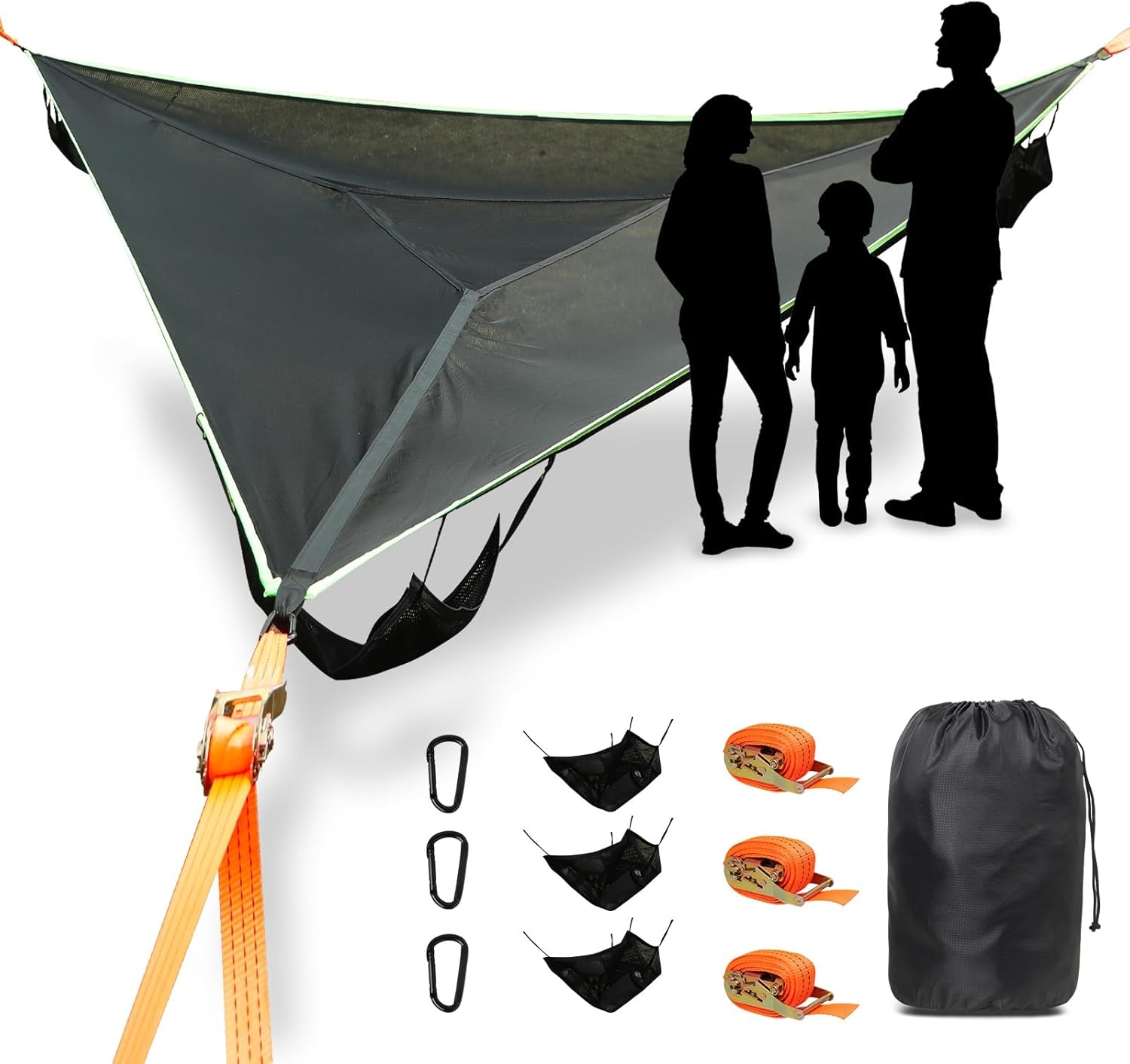 LUKETURE Triangle Camping Hammock