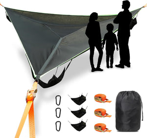 LUKETURE Triangle Camping Hammock