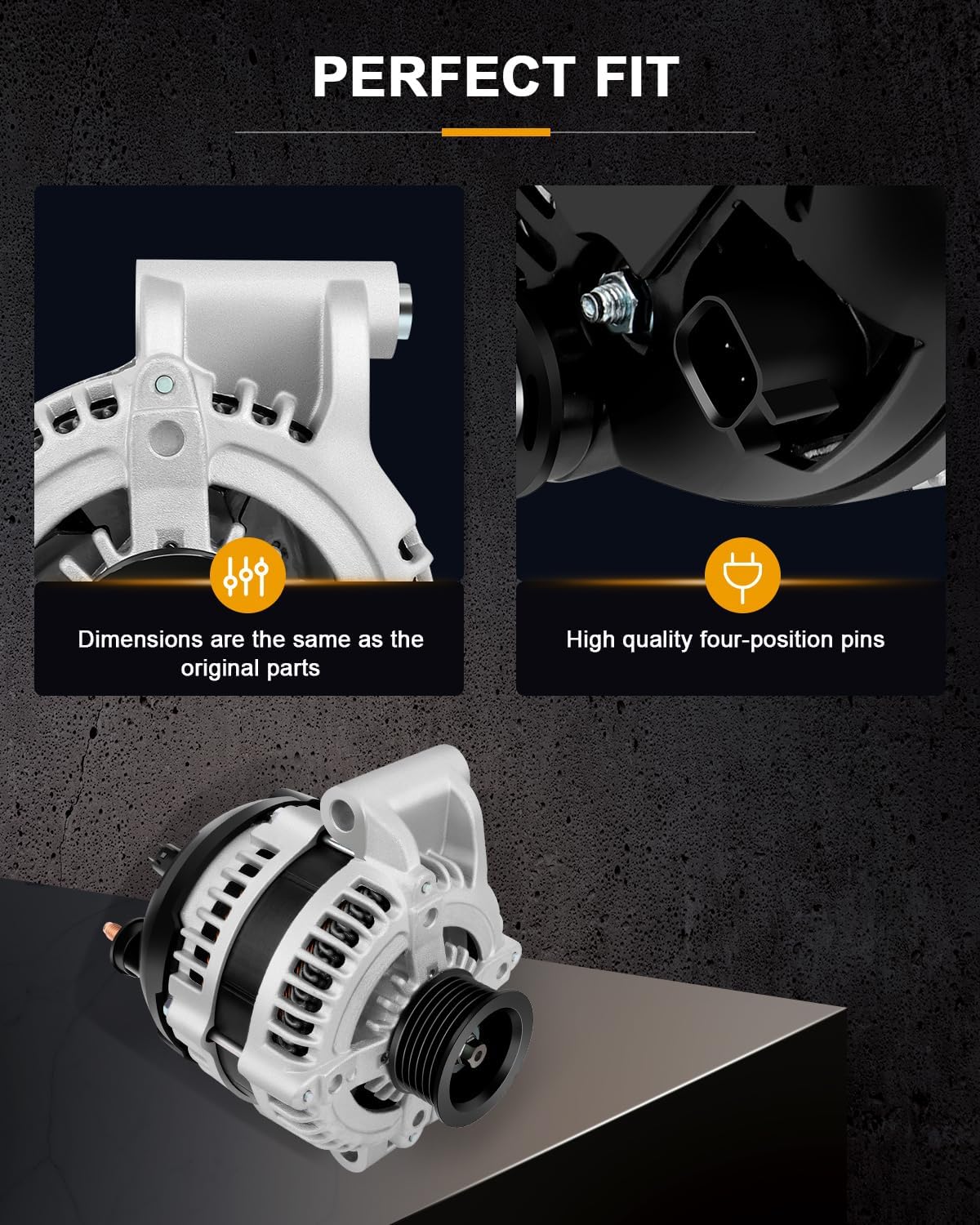 ROADFAR Alternator for Dodge Charger 2008-2010