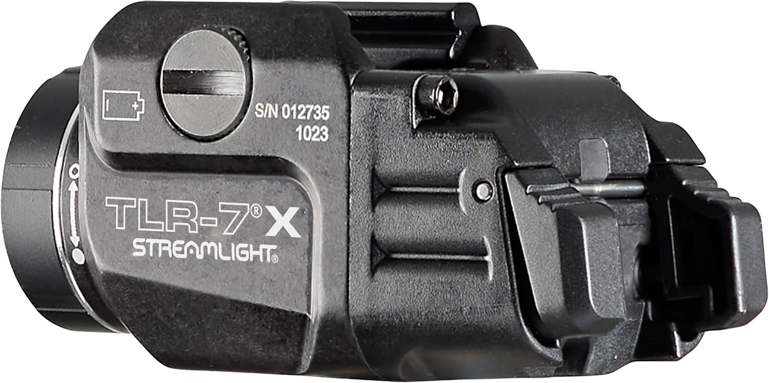 Streamlight 69424 TLR-7 X 500-Lumen Compact Tactical Weapon Light