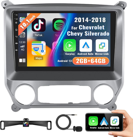 High-Definition Touchscreen Car Stereo for Chevrolet Silverado GMC Sierra