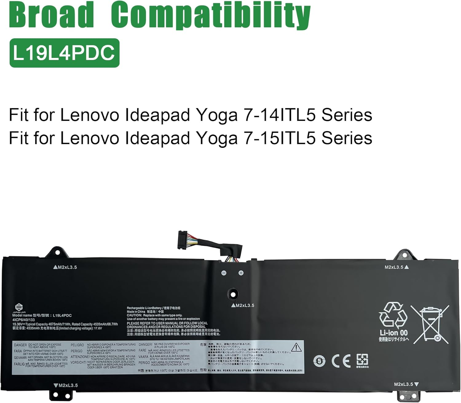 Lenovo Ideapad Yoga 7-14ITL5 Battery