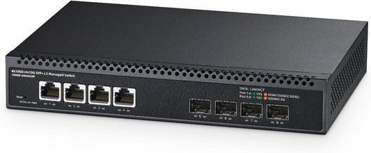 Binardat 8 Port 10 Gigabit Managed Switch