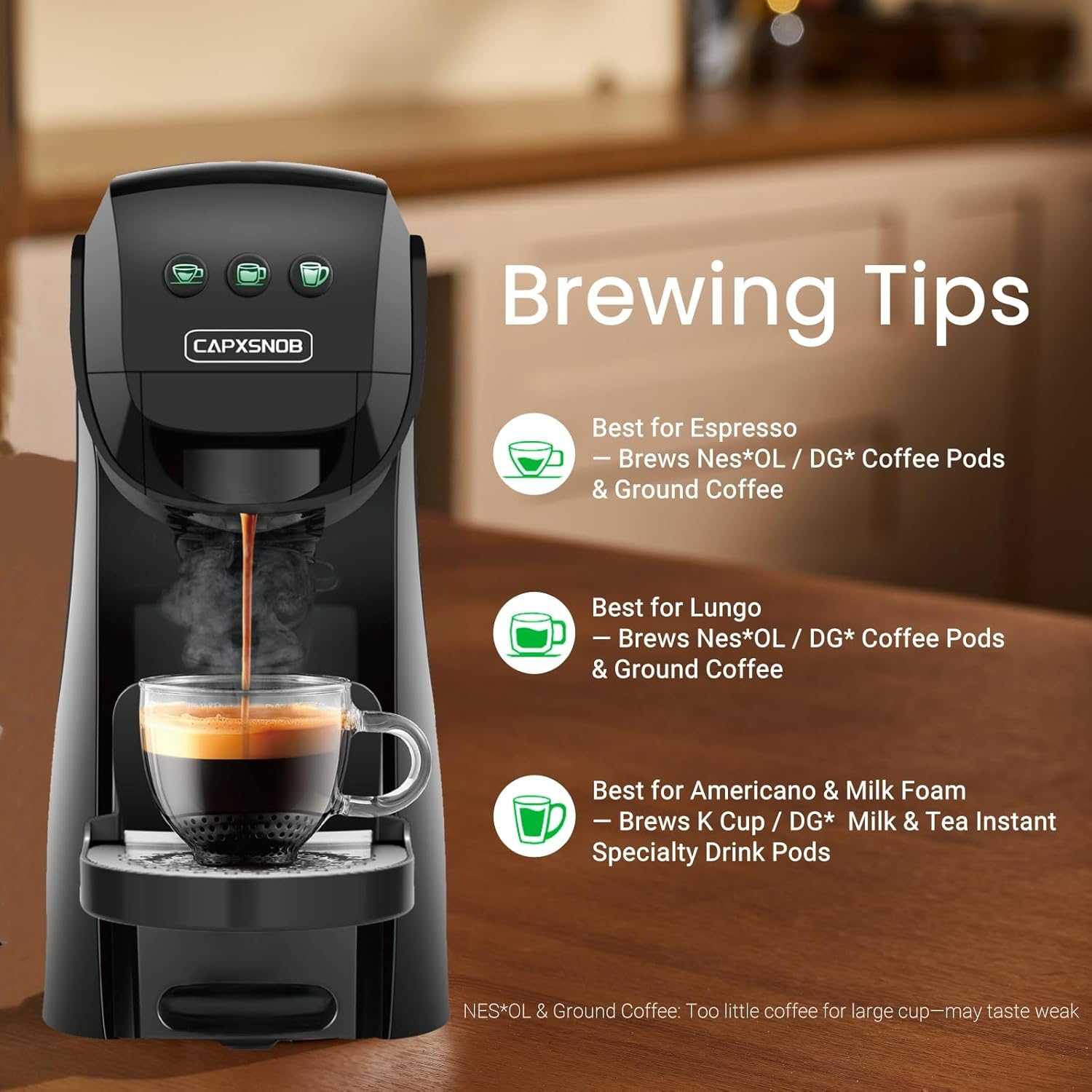 Warriors1 Single Serve Coffee Maker