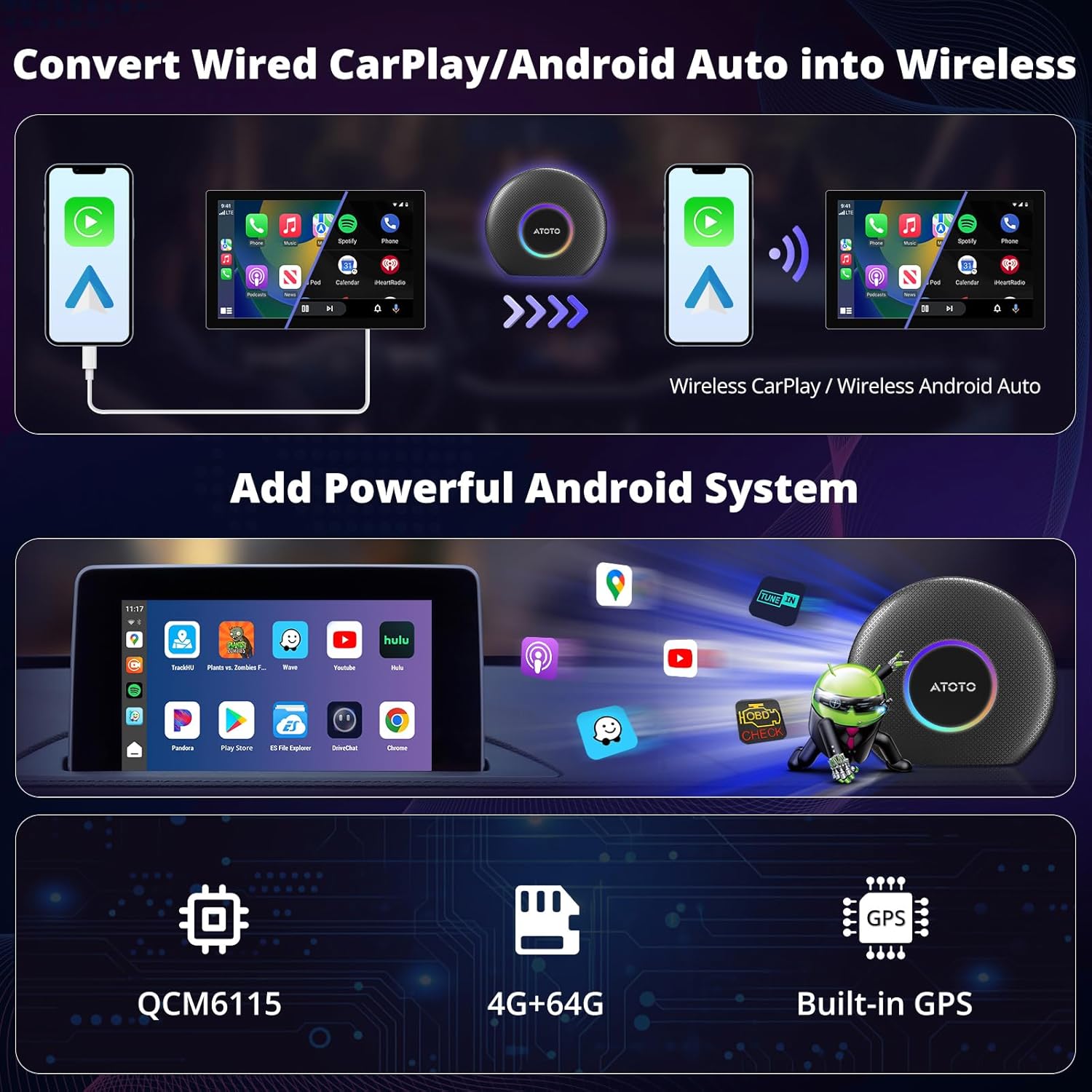 Wireless CarPlay Adapter