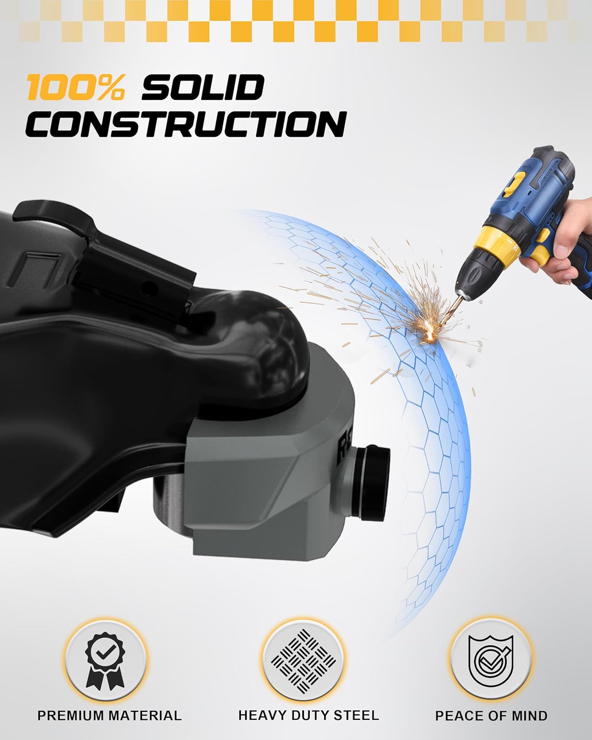 RETRUE Heavy Duty Trailer Lock