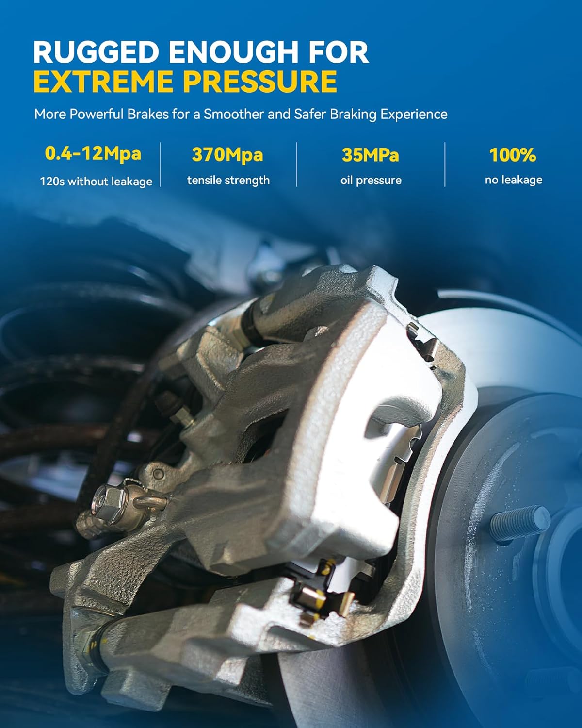 PHILTOP 18-B5263 Rear Left Disc Brake Caliper Assembly