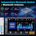 SJoyBring Wireless Double Din Car Stereo
