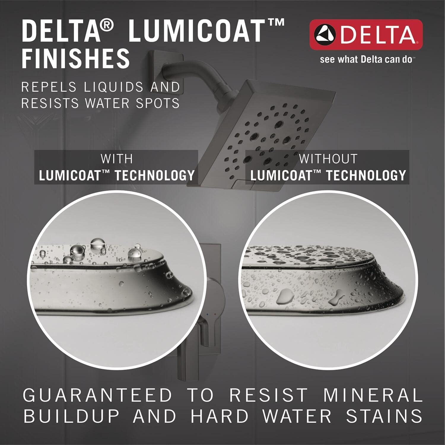Delta Faucet 5-Spray In2ition Dual Shower Head with Handheld Spray