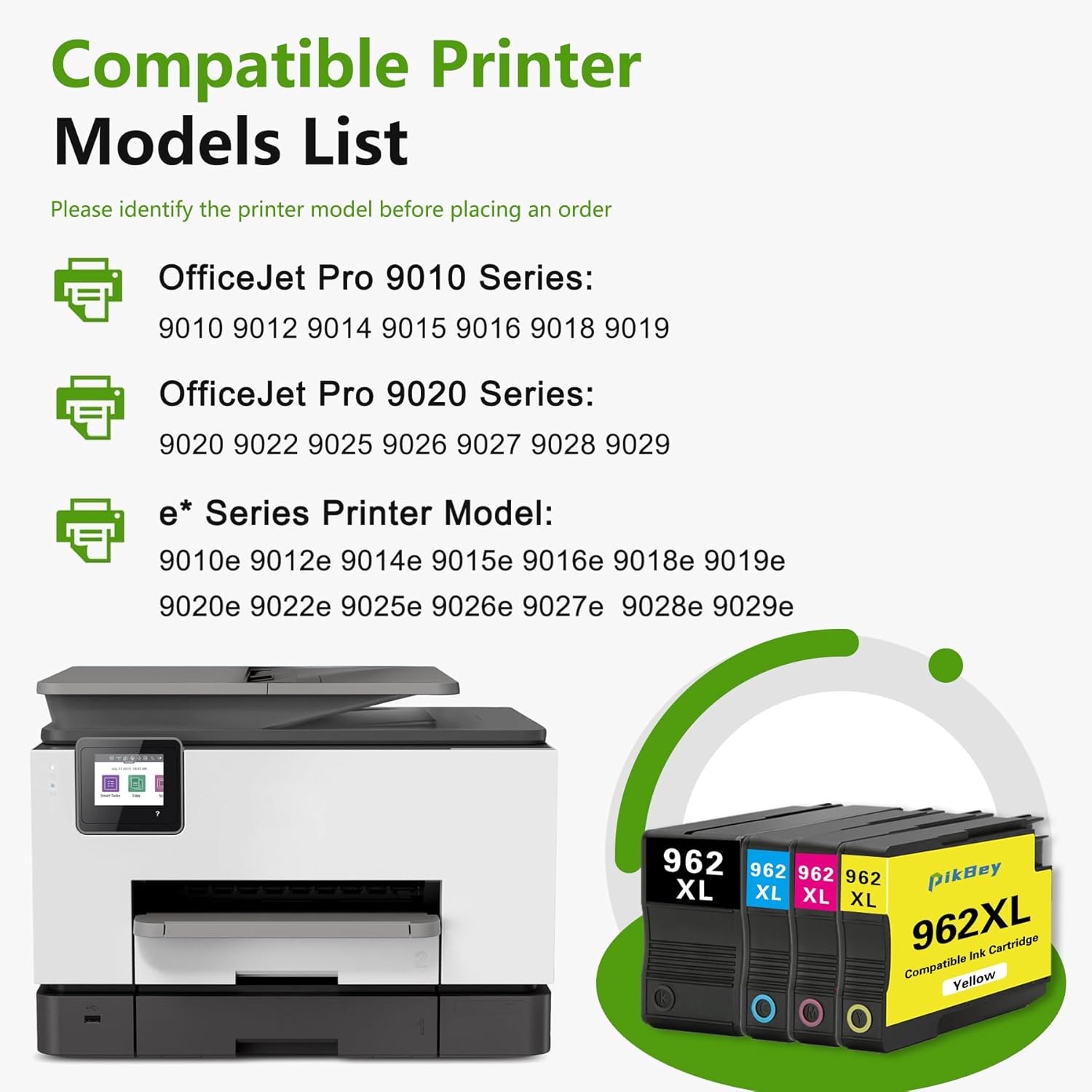 962XL Ink Cartridges Combo Pack