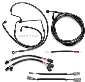 Prewired 16" Handlebar Cables Set