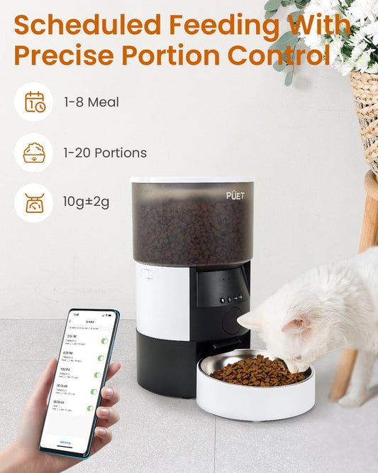 PUET Automatic Cat Feeder