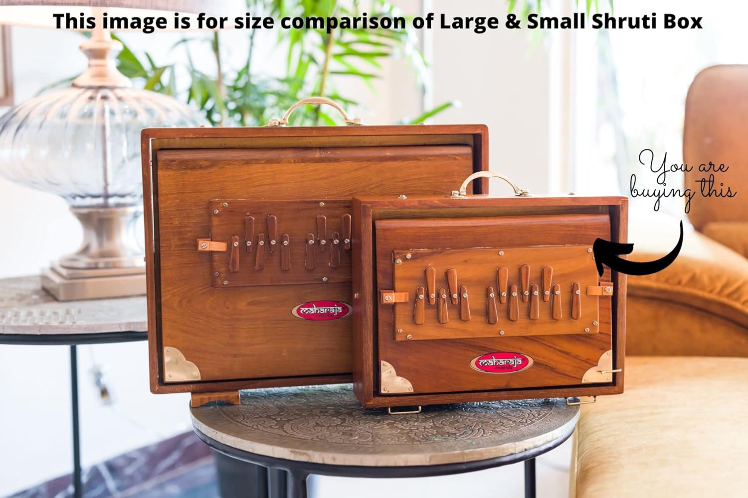 Teak Wood Surpeti Instrument