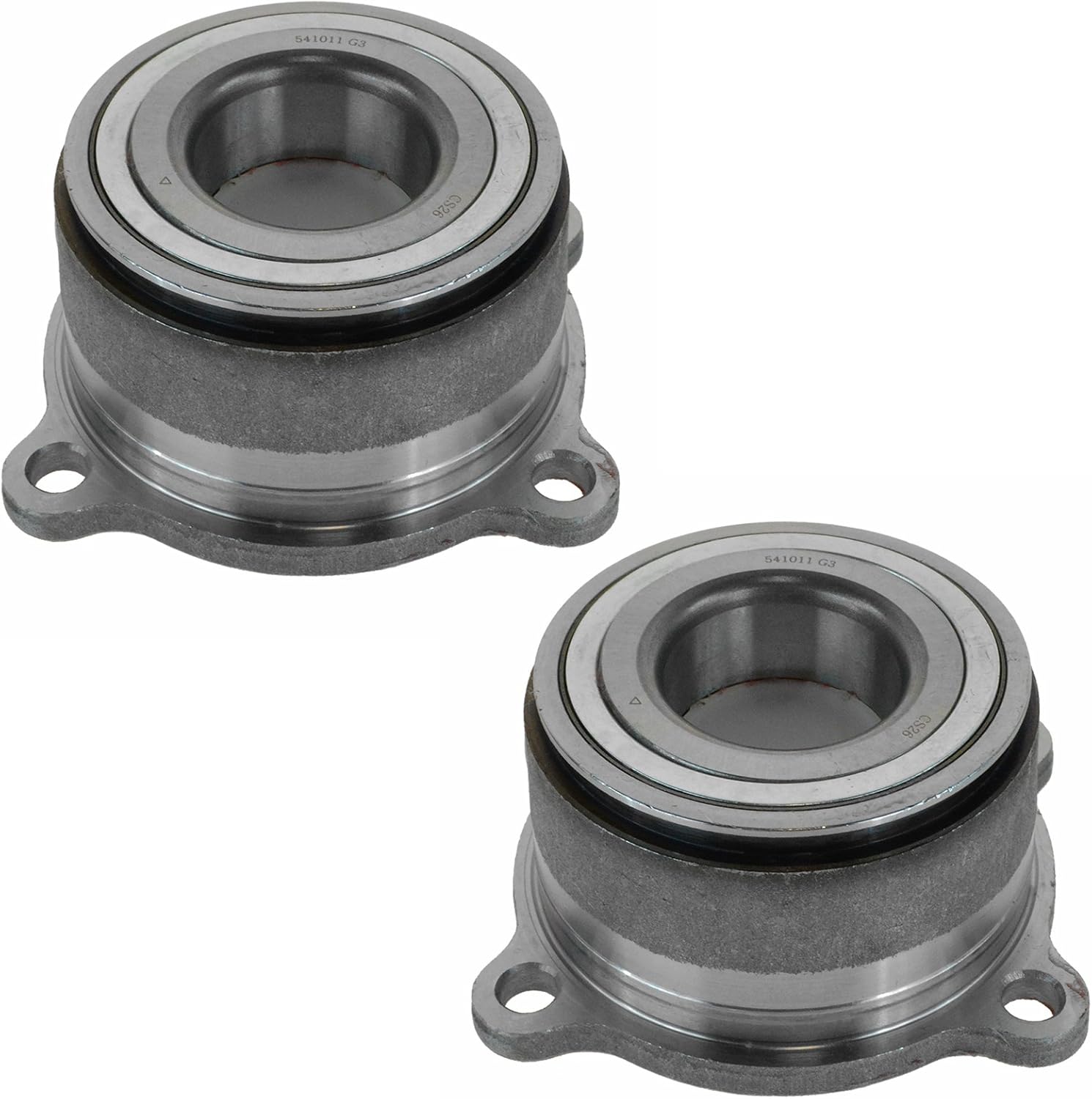 TRQ Wheel Hub Bearing Module Rear LH & RH 2 Piece Set for Nissan Frontier & Xterra