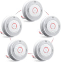 5-Pack Hardwired Smoke and Carbon Monoxide Detector Combo
