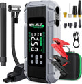 8000A Jump Starter with Air Inflator/Deflator Compressor