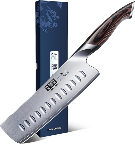 HOSHANHO 7-Inch Nakiri Knife