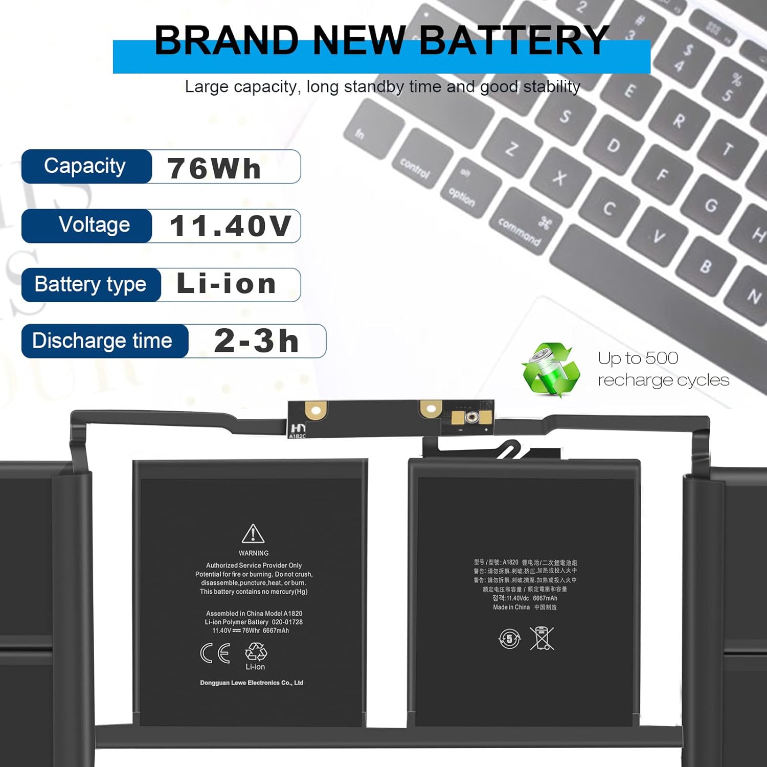 Fancy Buying A1707 Battery A1820 for MacBook Pro 15"