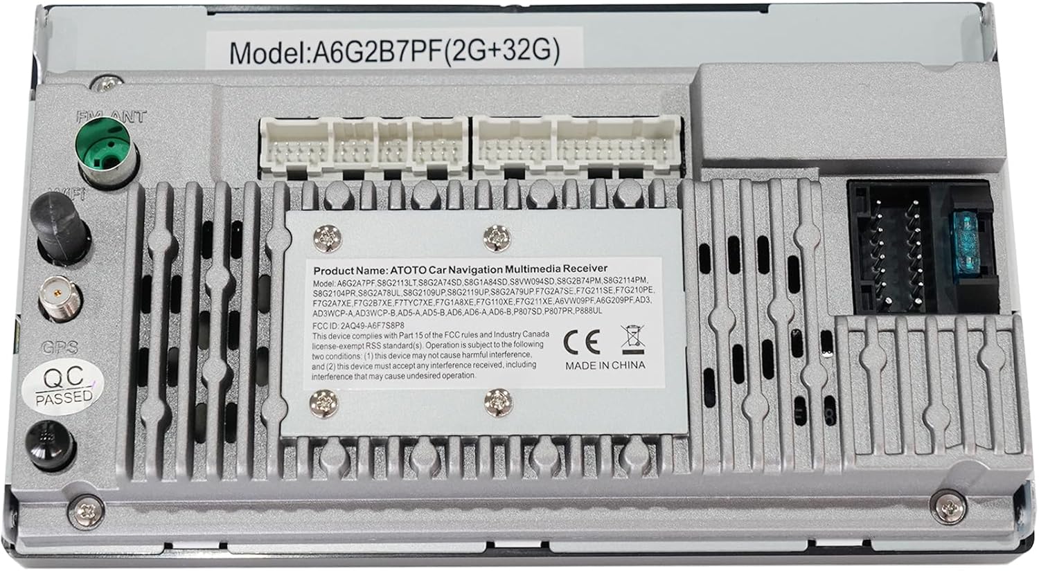 ATOTO A6 PF 7" Double DIN Car Stereo