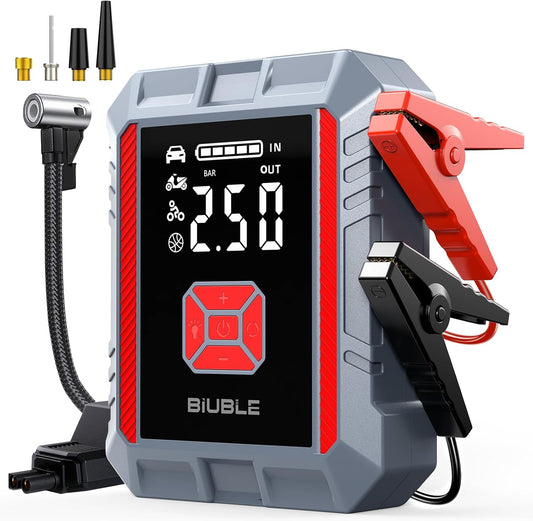 8000A Jump Starter with Air Compressor
