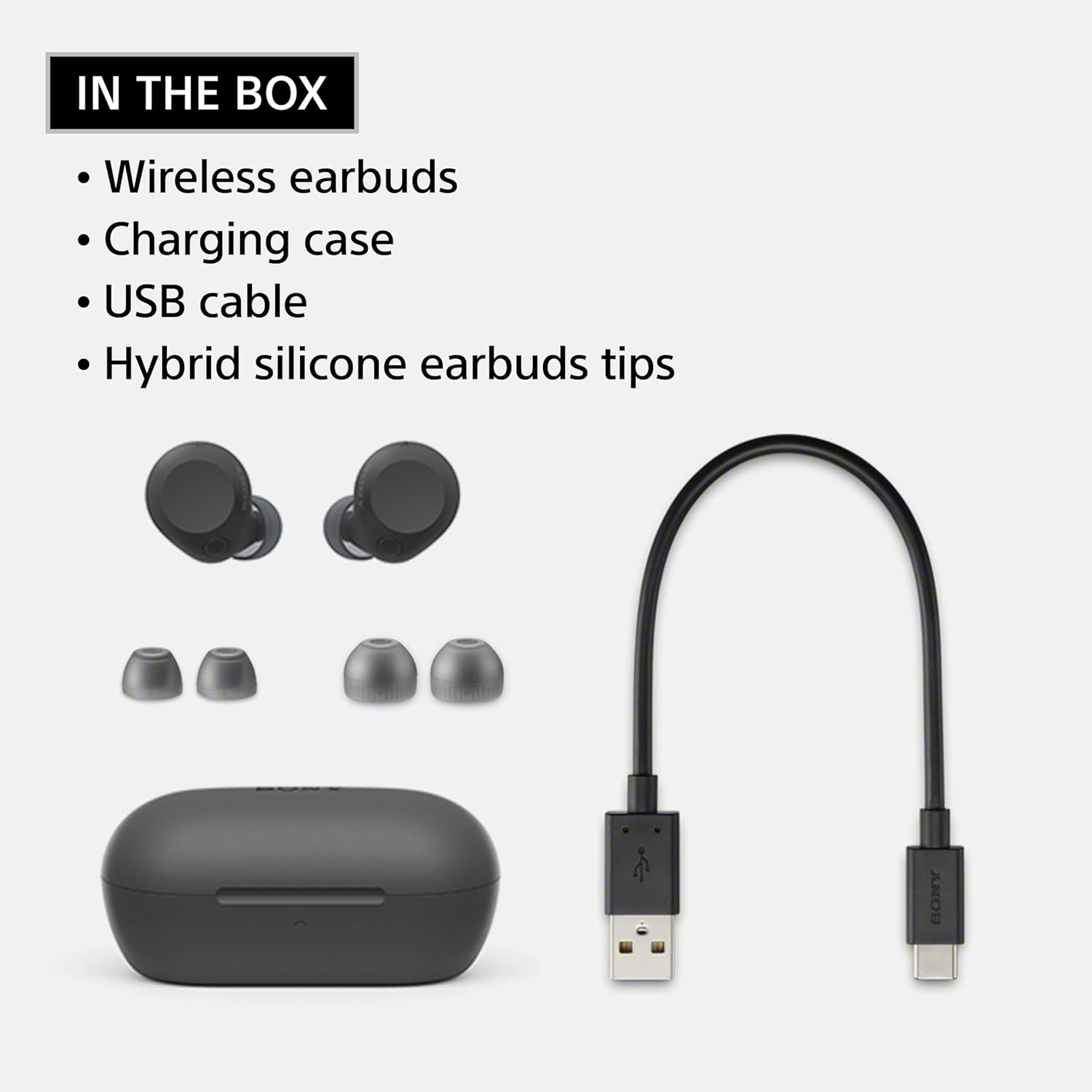 Sony WF-C710N earbuds white