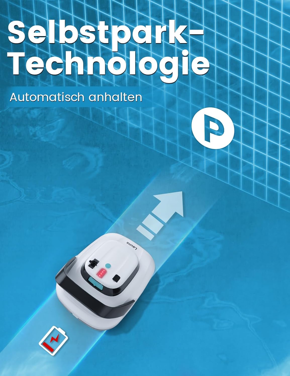 Launs S1 Cordless Robotic Pool Cleaner