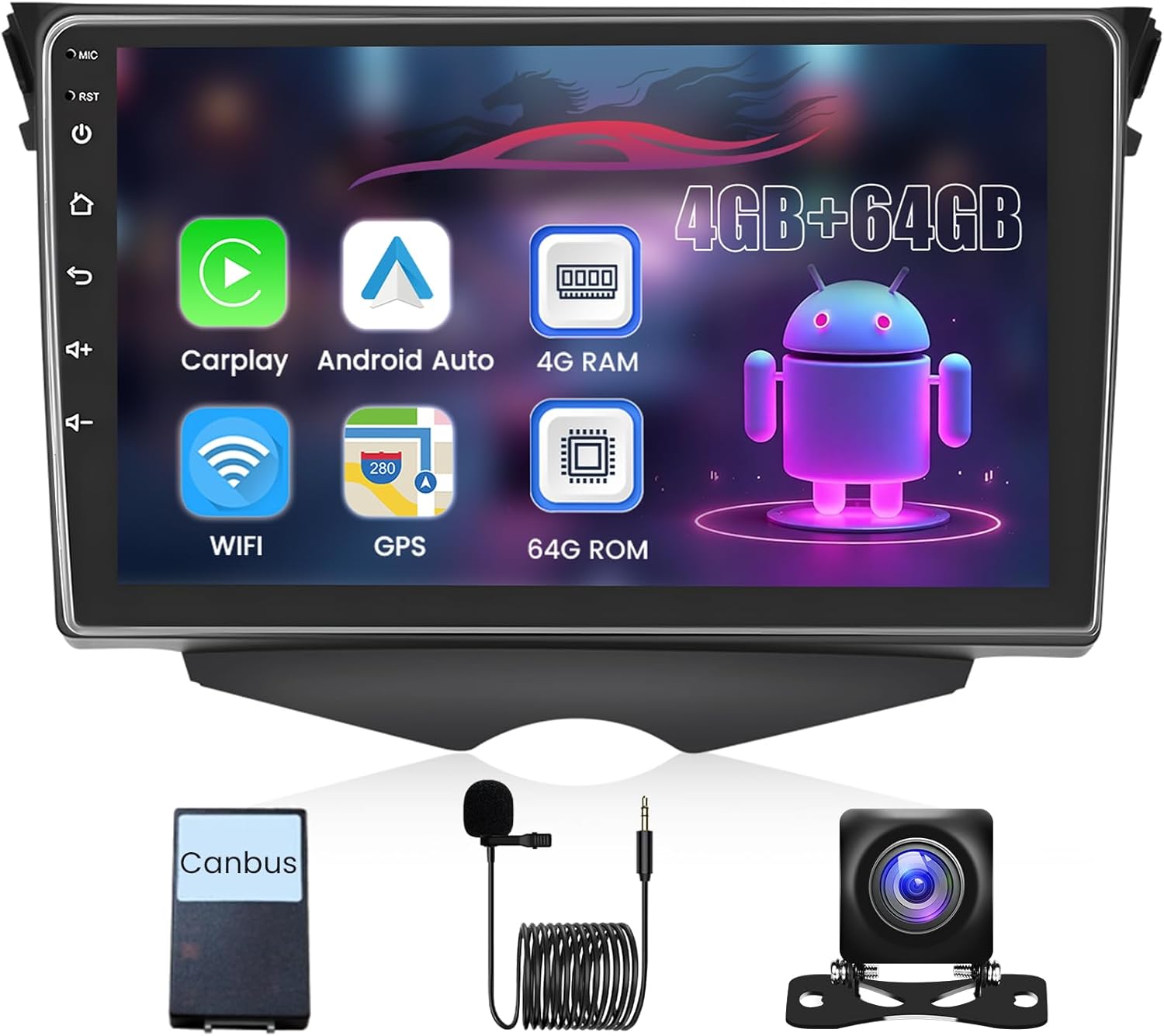 Upriding Android Car Radio for Hyundai Veloster