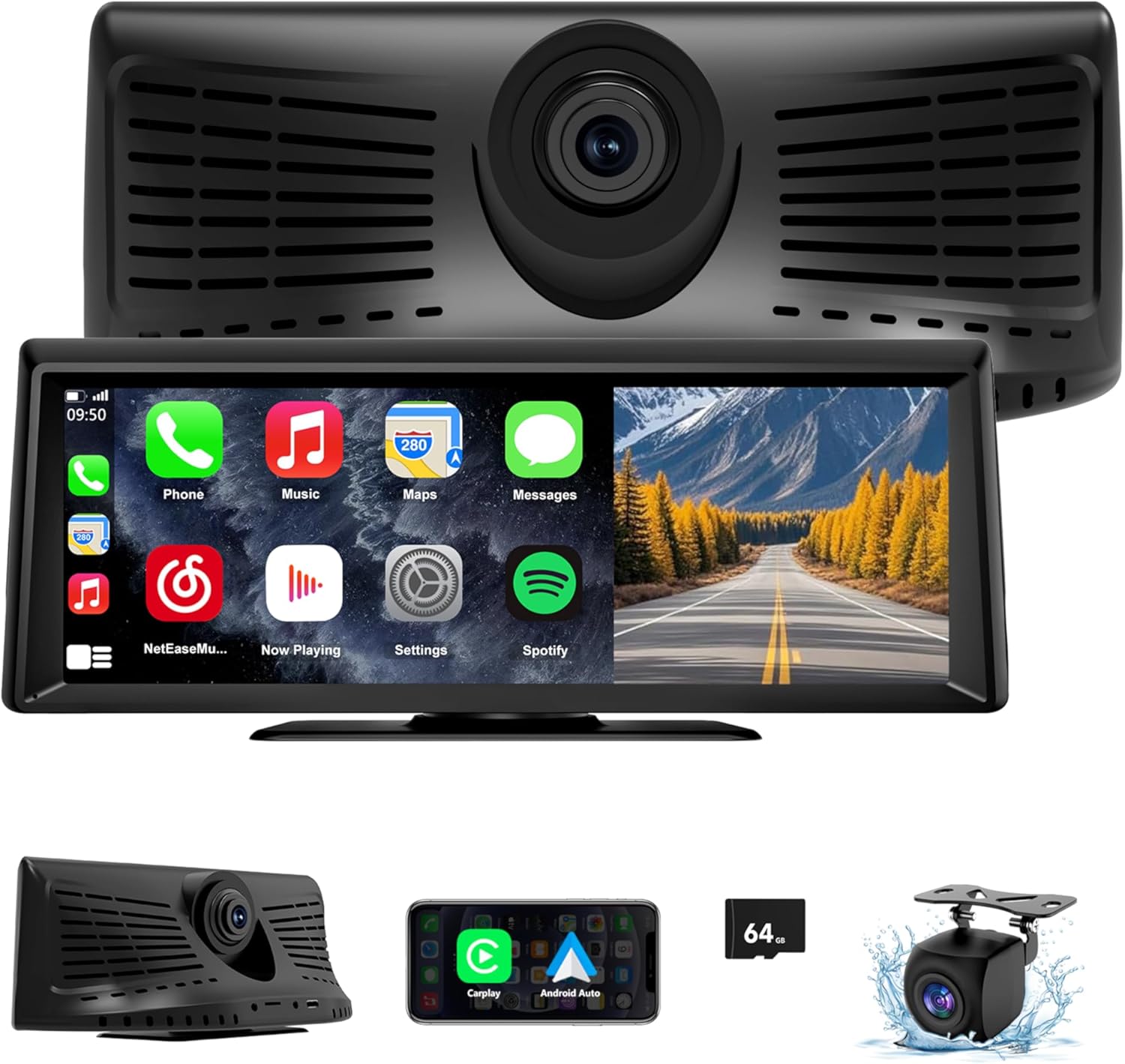 Apenet Wireless CarPlay Screen