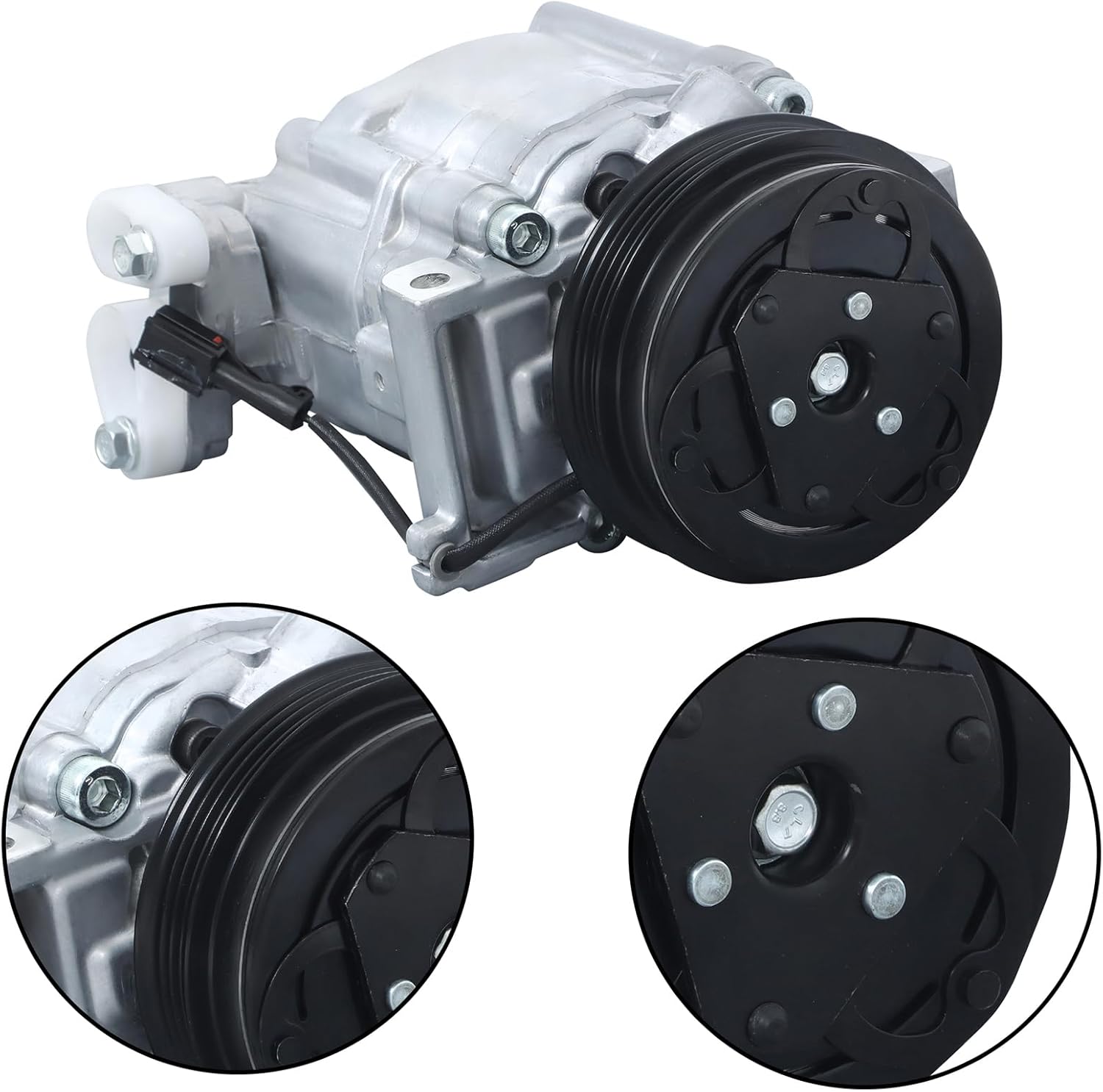 WFLNHB AC Compressor with Clutch for Subaru Forester & Impreza