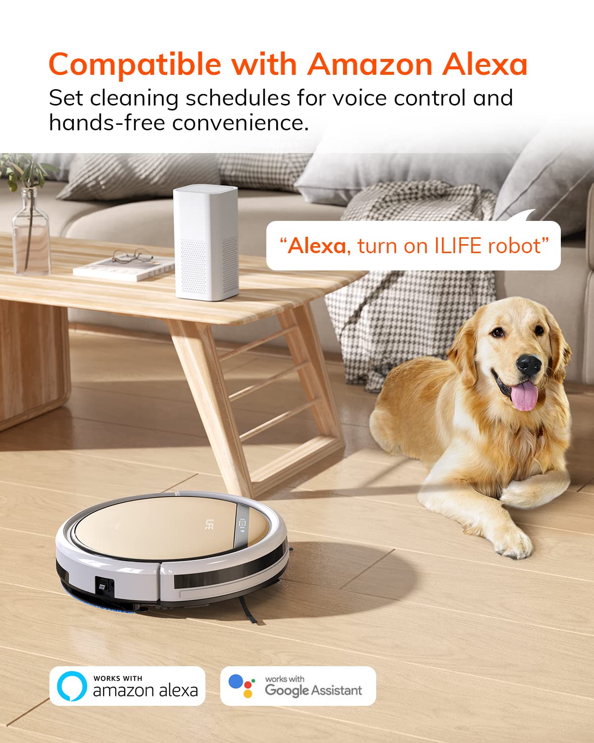 ILIFE V5s Plus Robot Vacuum and Mop Combo
