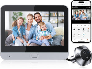 HAPYTHDA Video Doorbell Camera with 4.3-inch Monitor