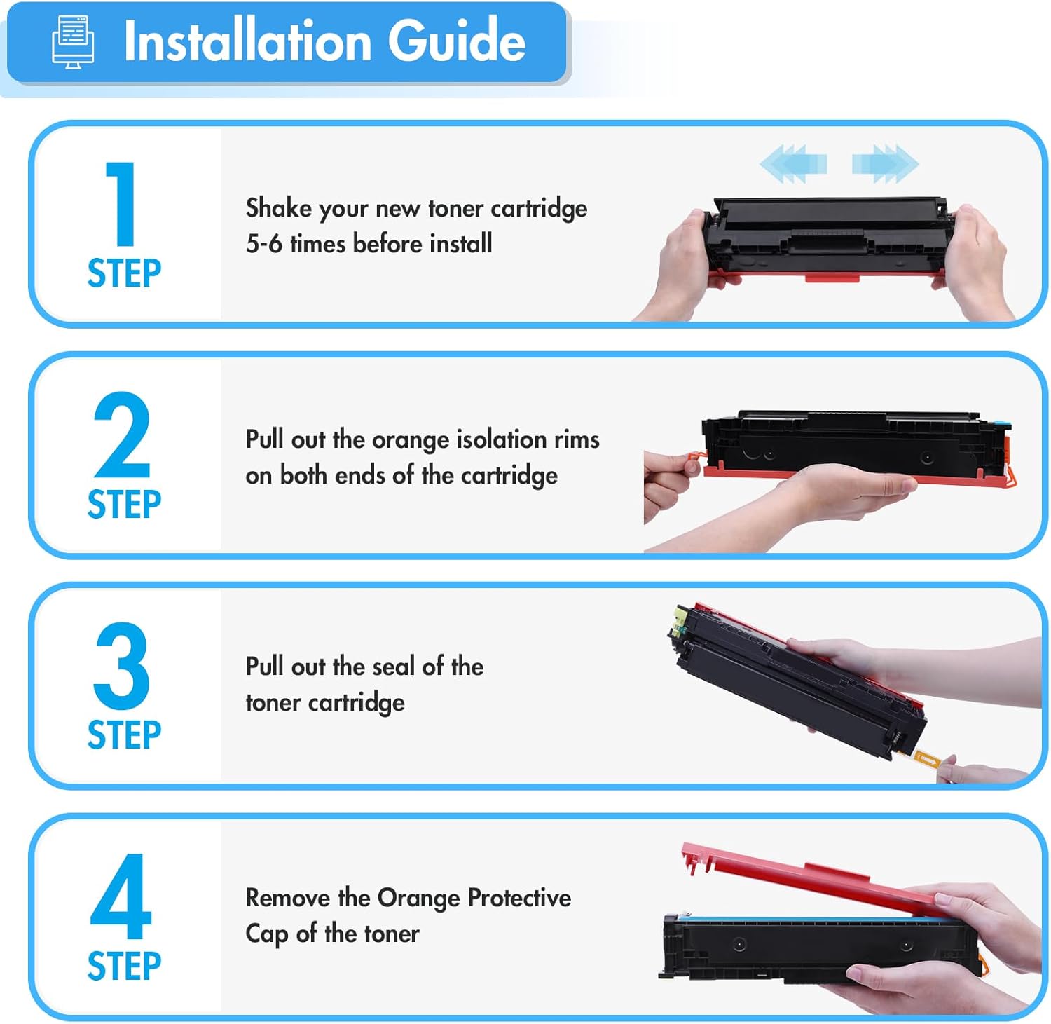 Canon 067H Toner Cartridge Set