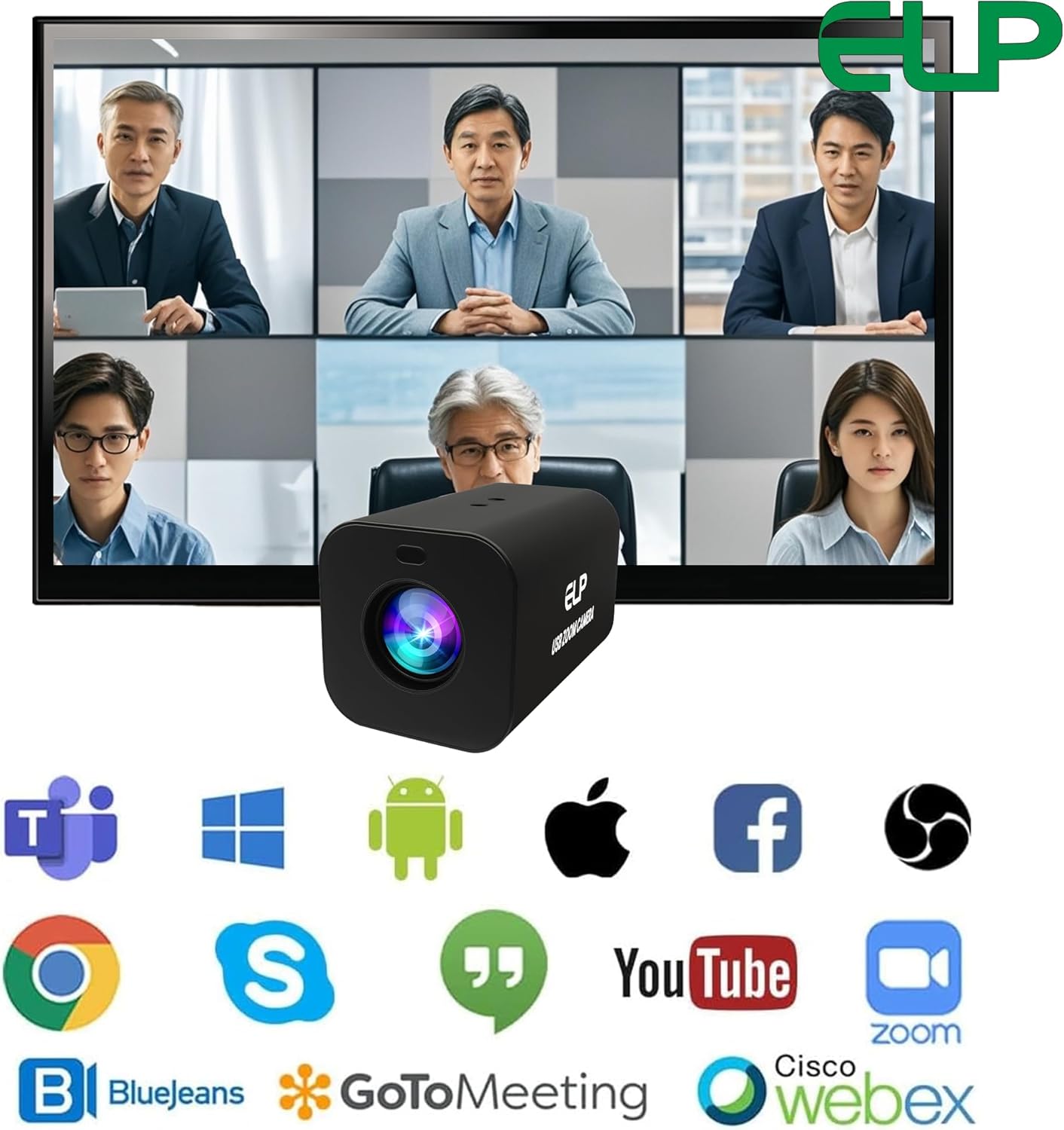 ELP 12X Zoom 4K Camera