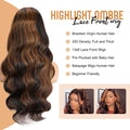HD Lace Glueless Balayage Wig for Black Women