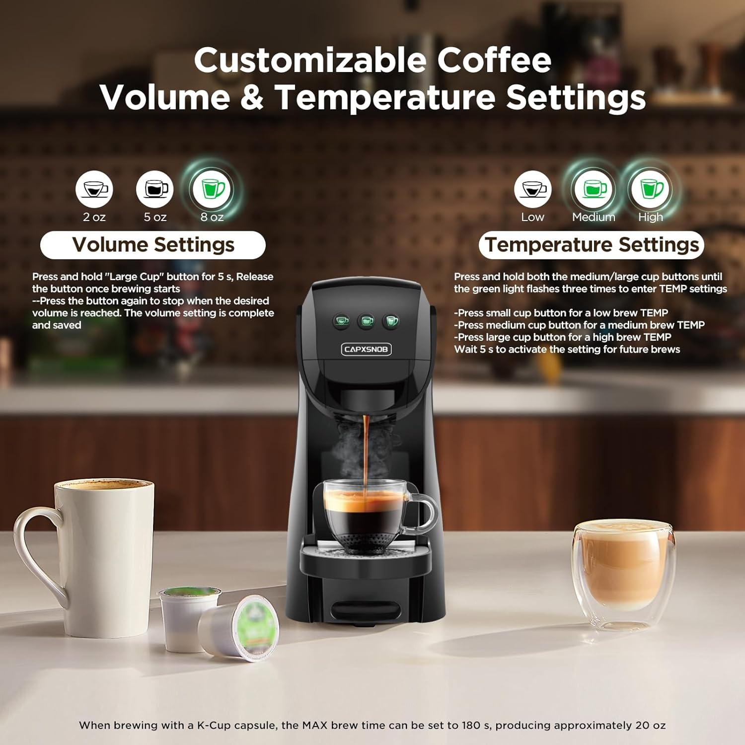 Warriors1 Single Serve Coffee Maker