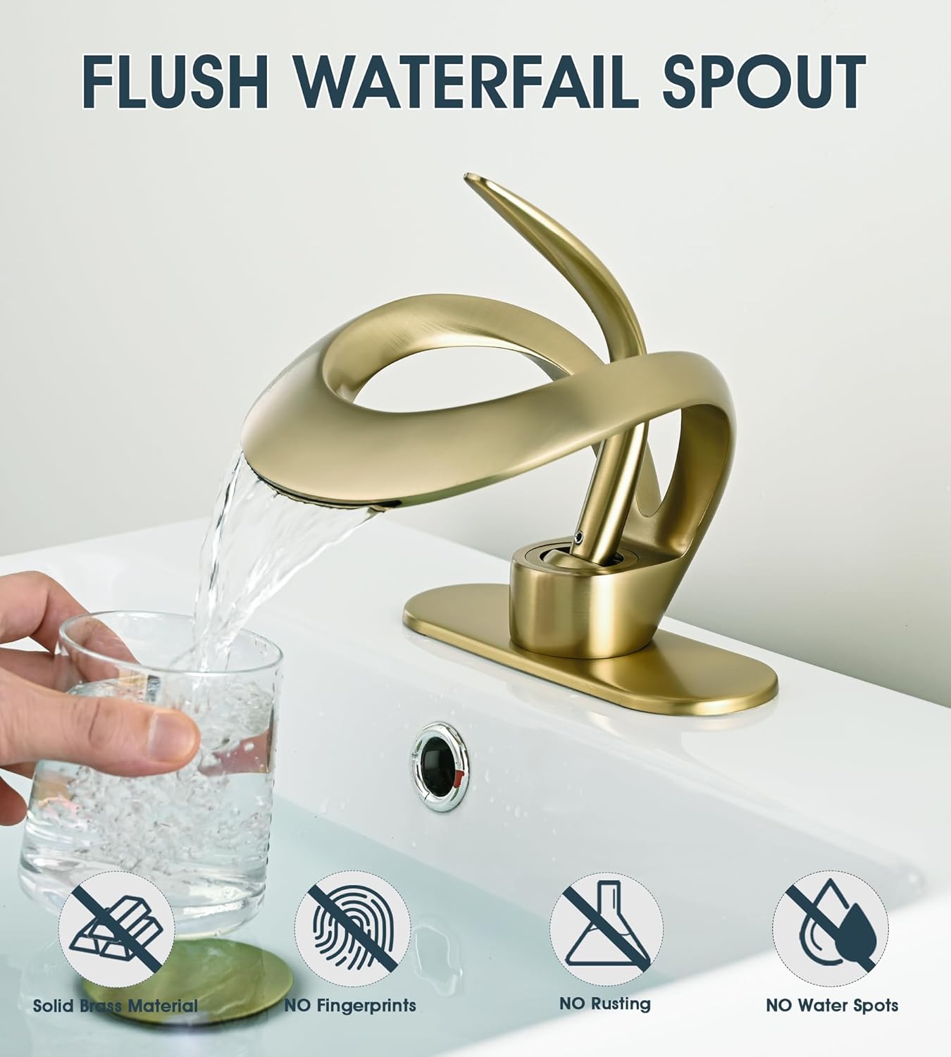 Includes Pop-Up Drain and Deck Plate