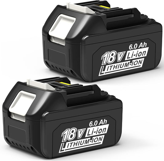 CHAUNVEN 6.0Ah Battery Replacement for Makita 18V